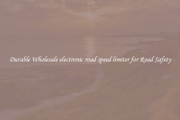 Durable Wholesale electronic road speed limiter for Road Safety