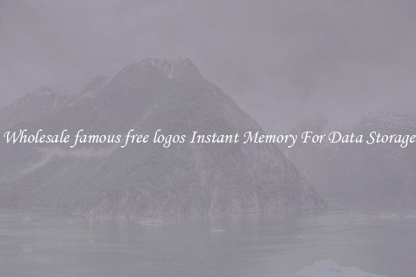 Wholesale famous free logos Instant Memory For Data Storage
